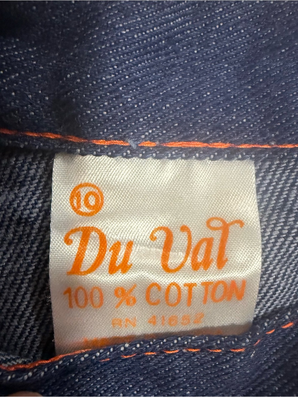 Kids Deadstock 100% Cotton Jeans - Picture 4 of 4